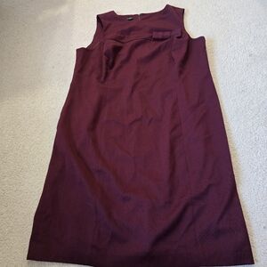 Talbots Sleeveless Wool Blend Sheath Dress Womens Size 20W